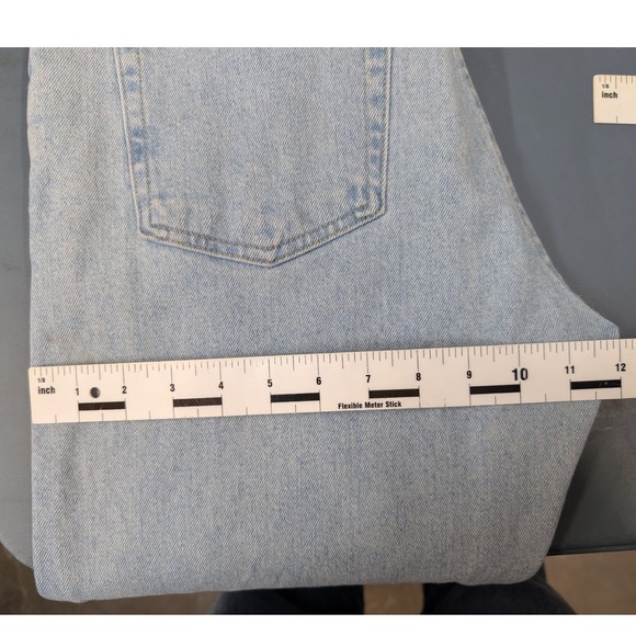 Wrangler Jeans Men 33x30 Light Blue Straight Leg Premium Quality 1096FXVBI - Picture 14 of 16